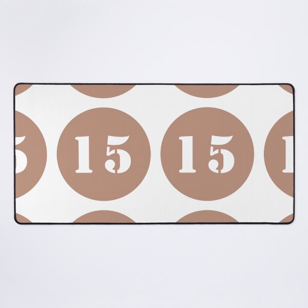 Item preview, Number Fifteen (15) in Pink Circle designed and sold by Ching Teoh.