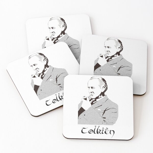 Item preview, illustration of famous writer Tolkien designed and sold by Renato Bento.