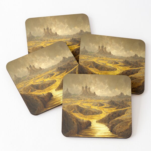 Item preview, Planet Warz - Desert of P - Golden River "Planet Sportzone 03" designed and sold by Brazz Official.