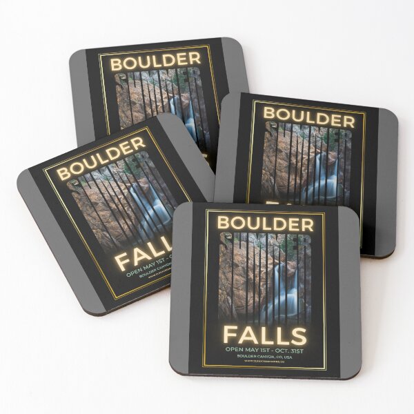 Item preview, Boulder Falls Feature Poster designed and sold by Elevated Imaging .