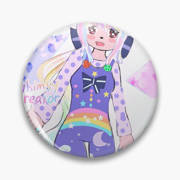 Item preview, Haku Yowane cute colorful print designed and sold by whimsycreator.