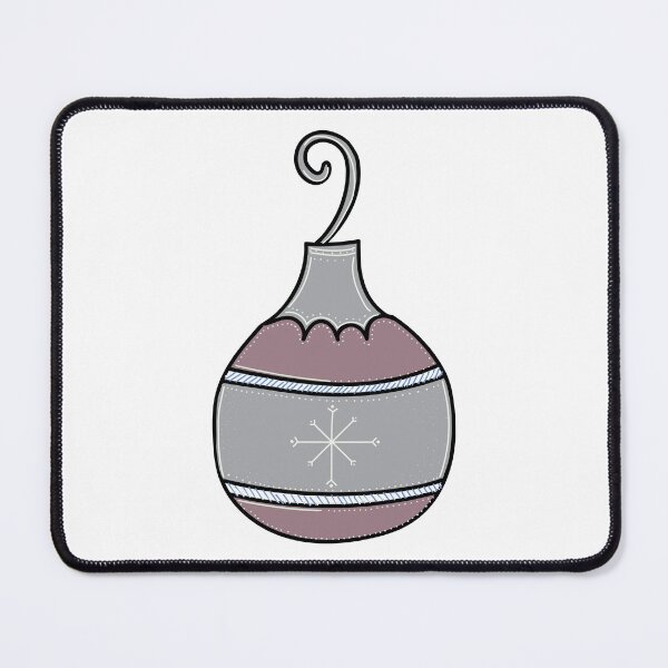 Item preview, Whimsical Holiday Ball Ornament Illustration designed and sold by AngelDawnDesign.