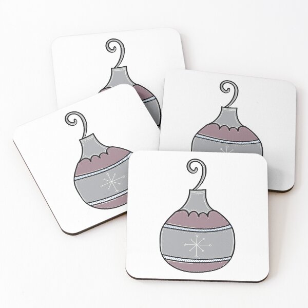 Item preview, Whimsical Holiday Ball Ornament Illustration  designed and sold by AngelDawnDesign.