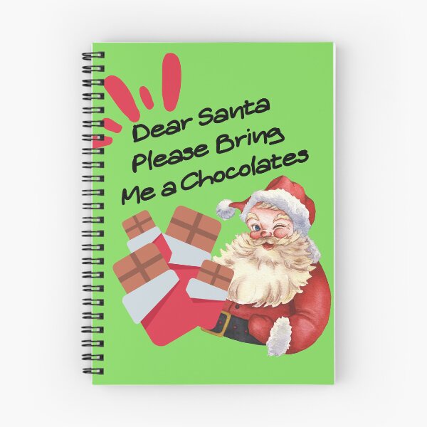 Item preview, Dear Santa Please Bring Me a Chocolates  designed and sold by RossArt2022.