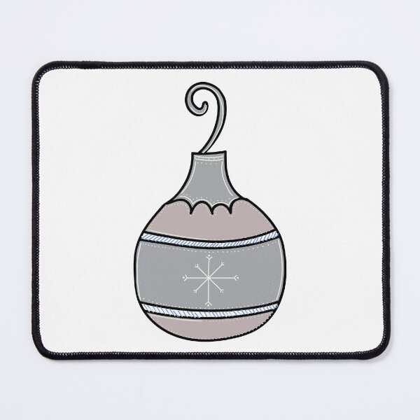 Item preview, Whimsical Holiday Ball Ornament Illustration designed and sold by AngelDawnDesign.
