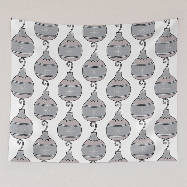 Item preview, Whimsical Holiday Ball Ornament Illustration  designed and sold by AngelDawnDesign.