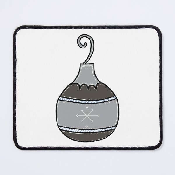 Item preview, Whimsical Holiday Ball Ornament Illustration designed and sold by AngelDawnDesign.