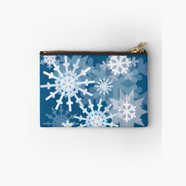 Item preview, Snowflakes on Blue designed and sold by Melissa J Barrett.