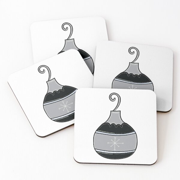 Item preview, Whimsical Holiday Ball Ornament Illustration  designed and sold by AngelDawnDesign.