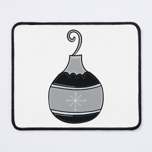 Item preview, Whimsical Holiday Ball Ornament Illustration  designed and sold by AngelDawnDesign.