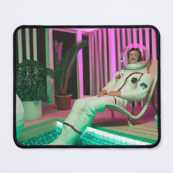 Item preview, Astronaut relaxing by the pool at a hotel designed and sold by Firandi.