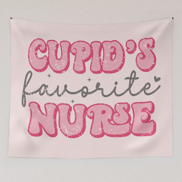 Item preview, Cupid's Favorite Nurse Gift For Valentines Day designed and sold by BronikowskiART.