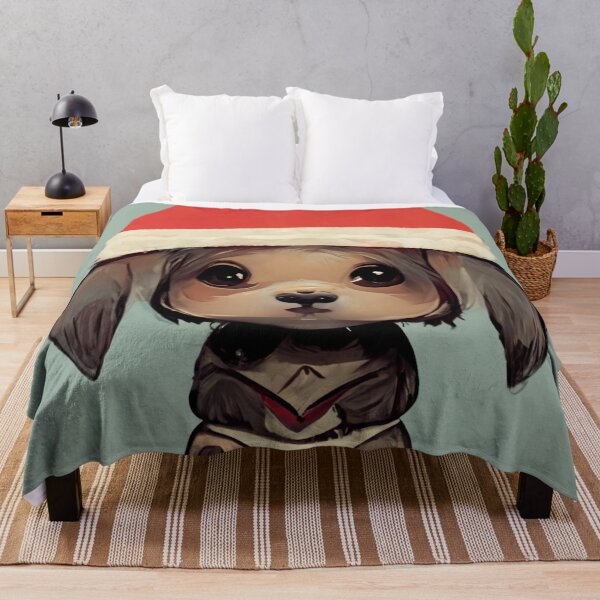Item preview, Chibi-Style Puppy Wearing a Santa Hat #2 designed and sold by Galviato.