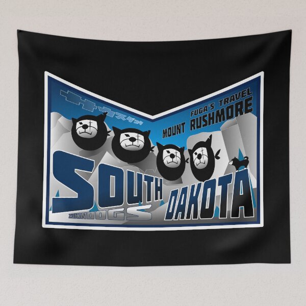 Item preview, FŪGA's travel (South Dakota) designed and sold by ZUKINDOGS-JP.