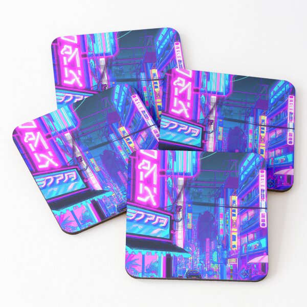 Item preview, Neon Japanese Street View 1 designed and sold by GorjoDesigns.