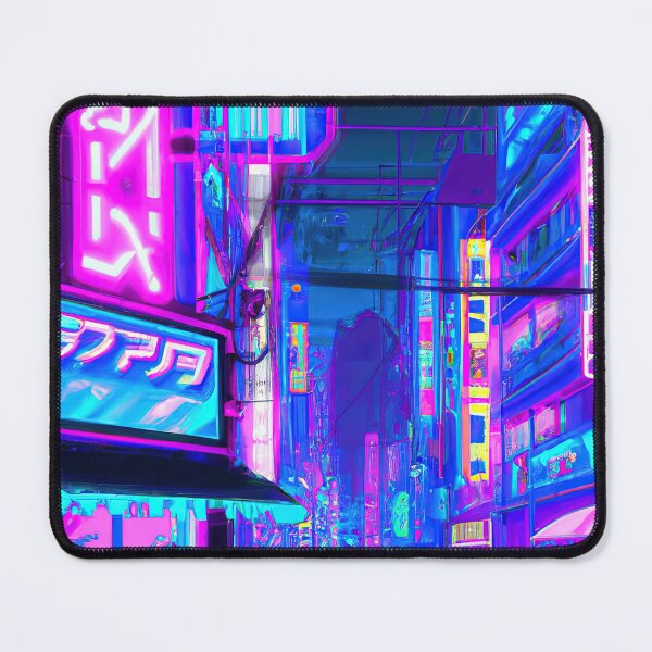 Item preview, Neon Japanese Street View 1 designed and sold by GorjoDesigns.