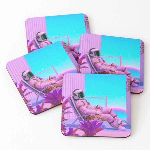 Item preview, Tropical astronaut relaxing at his house in space designed and sold by Firandi.