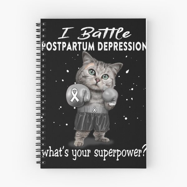 Item preview, Postpartum Depression Warrior - I Battle Postpartum Depression What Is Your Superpower? designed and sold by Jennpak.