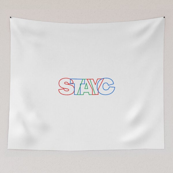 Item preview, STAYC Colorful Mixed Typo designed and sold by AliffStudio.