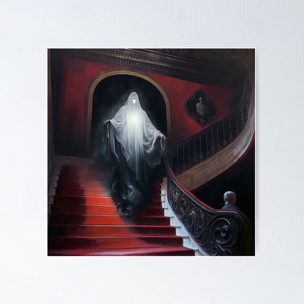 Item preview, Apparition on the Staircase designed and sold by PhantomPainter.