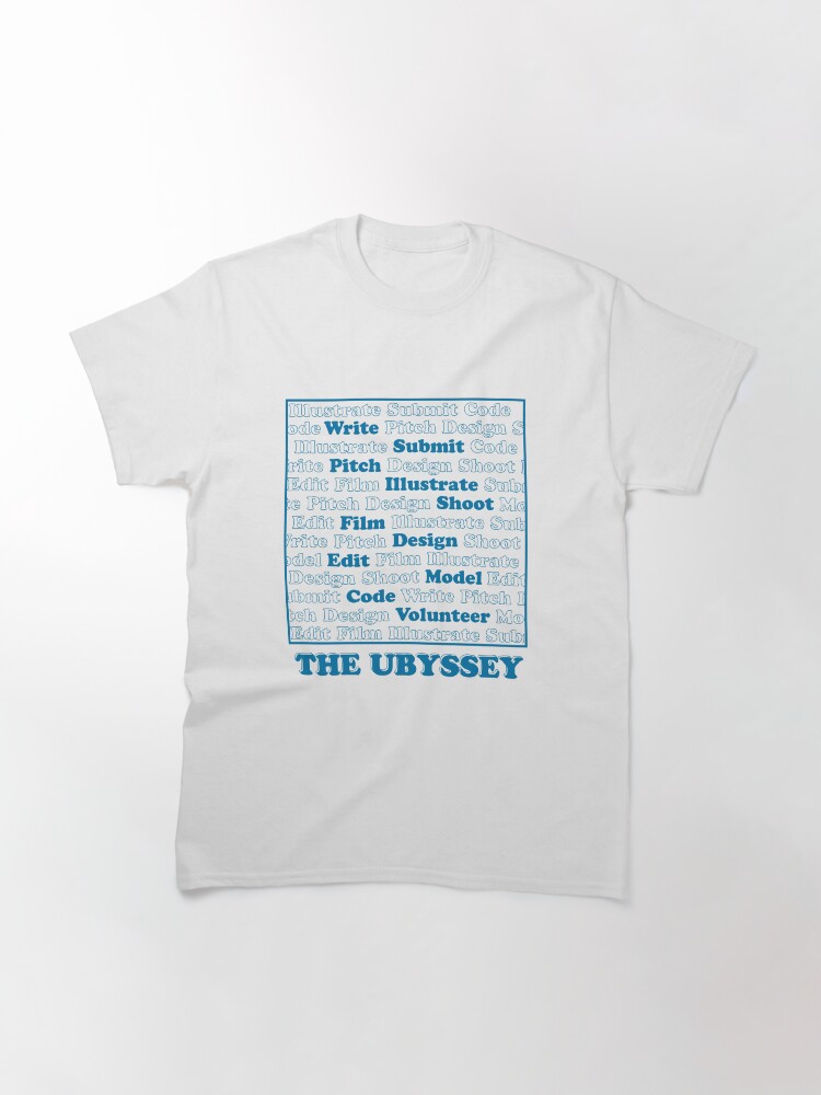 Thumbnail 3 of 7, Classic T-Shirt, The Ubyssey #2 designed and sold by Ubyssey.