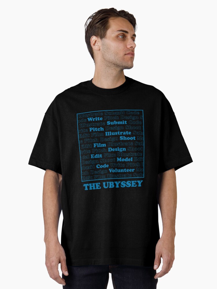 Thumbnail 2 of 7, Oversized T-Shirt, The Ubyssey #2 designed and sold by Ubyssey.