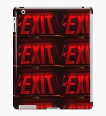 Exit iPad Case/Skin