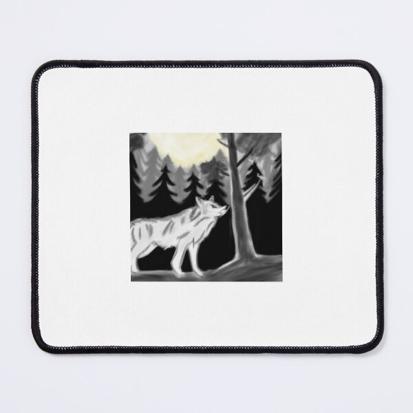 Item preview, wolf drawing in the florest designed and sold by guik32.