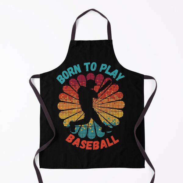 Item preview, Born to Play, Baseball, baseball fan, baseball player, baseball lover, I love baseball, baseball league, baseball mom, baseball dad, retro sunset, vintage sunset baseball, MLB, major league baseball designed and sold by CreativeBuys.