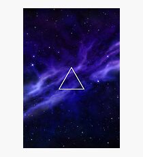 Blue Galaxy Photographic Print