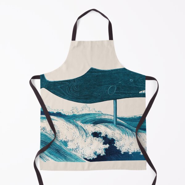 Item preview, Whale and waves collage designed and sold by Ztudio.