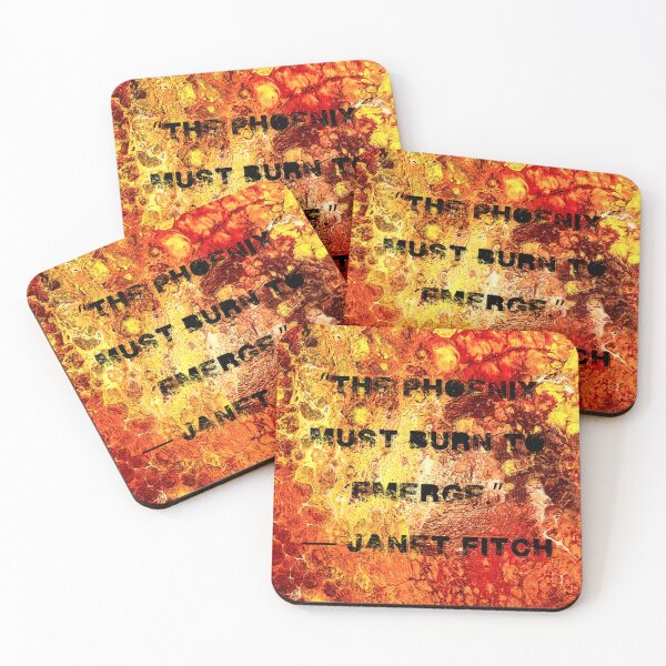 Item preview, Jane Fitch Quote on Acrylic pour  designed and sold by ctoph22282.