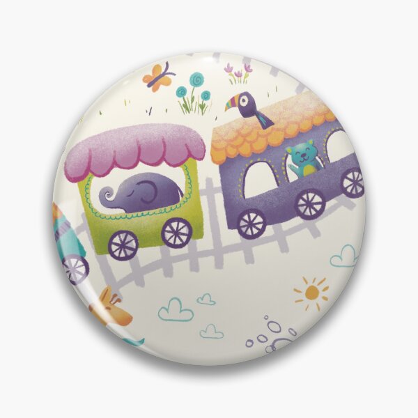Item preview, Rainbow Train designed and sold by K. Pastva Illustration.