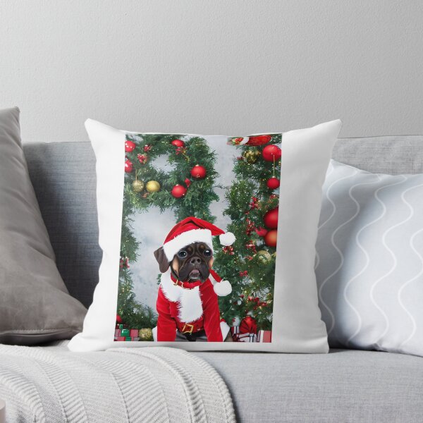 Aperçu de l'œuvre   Santa C Dog  T-shirt classique créée et vendue par SociableAnimals.