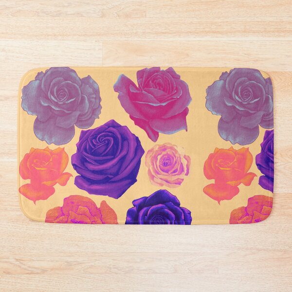 Item preview, Roses in Purple and Orange designed and sold by cvt01.