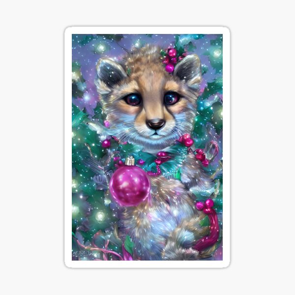 Cheetah Christmas Merch & Gifts for Sale