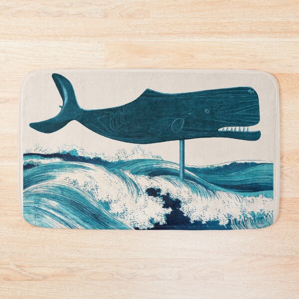 Item preview, Whale and waves collage designed and sold by Ztudio.