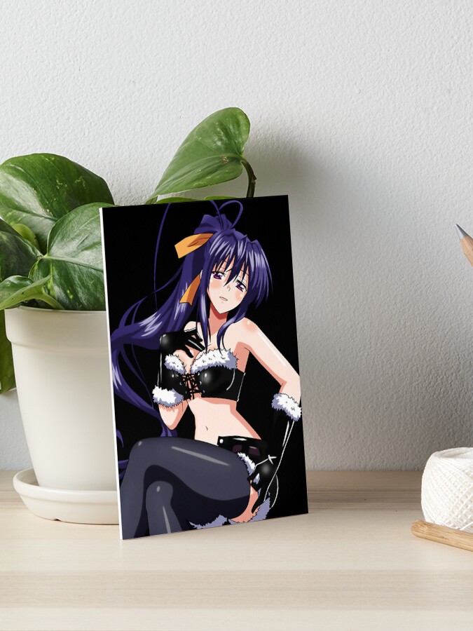 Akeno Himejima High School DxD Anime Girl Drawing Fanart Greeting Card for  Sale by Spacefoxart