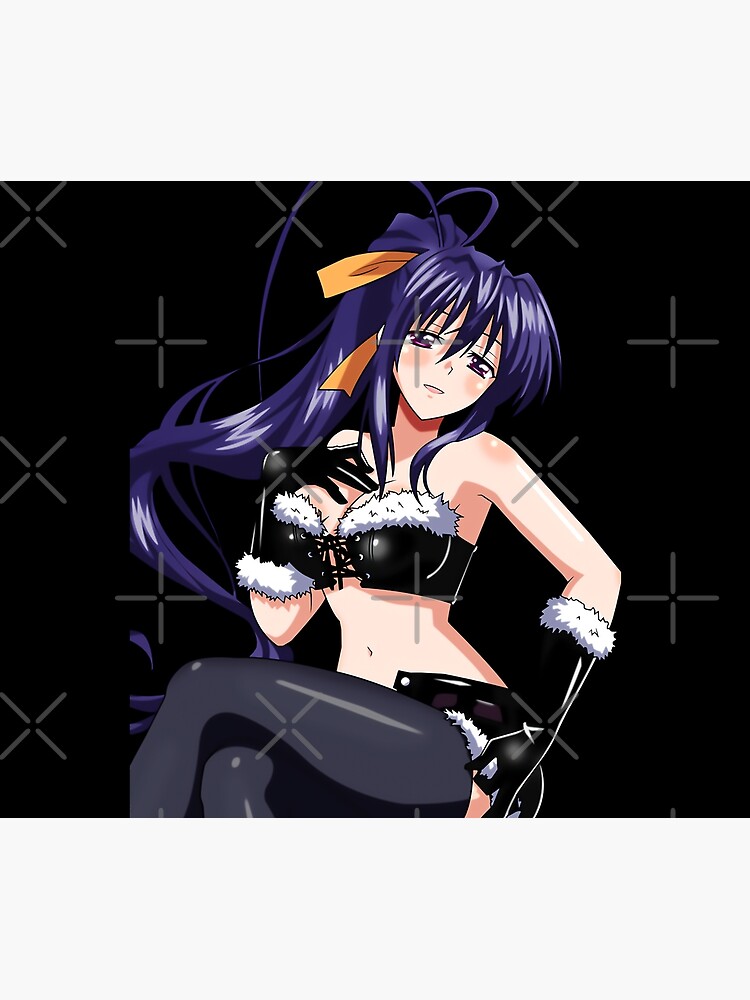 Akeno Himejima High School DxD Anime Girl Drawing Fanart Greeting Card for  Sale by Spacefoxart