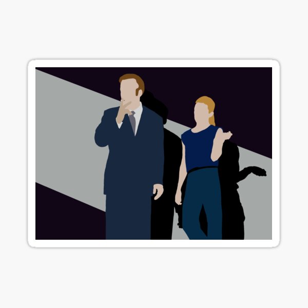 Vista previa del artículo con la obra «Jimmy McGill y Kim Wexler», diseñado y vendido por averyn14.