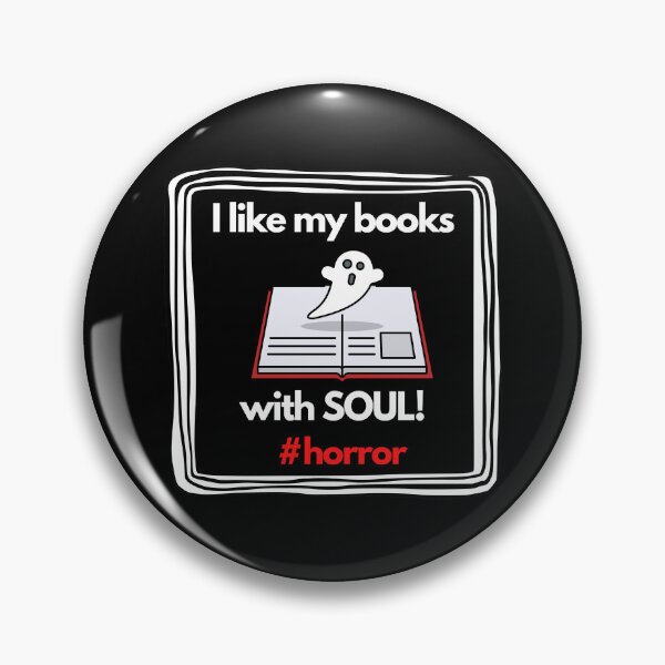 Item preview, I like my books with SOUL #horror designed and sold by FearSome Fiction.