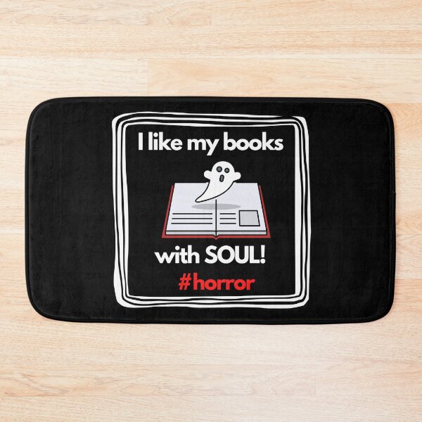 Item preview, I like my books with SOUL #horror designed and sold by FearSome Fiction.