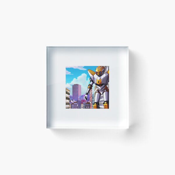 Item preview,  manga stile japanese robot in a city designed and sold by guik32.