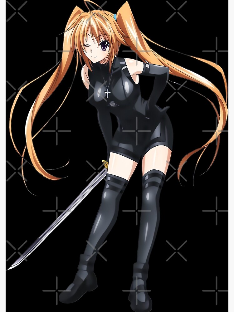 Rossweisse High School DxD Anime Girl Gift Art Board Print for Sale by  Spacefoxart