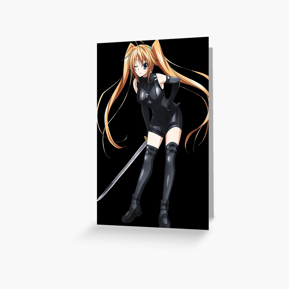 Akeno Himejima High School DxD Anime Girl Drawing Fanart Postcard for Sale  by Spacefoxart