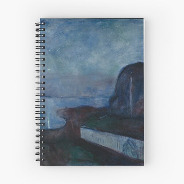 Item preview, Edvard Munch "Starry Night", 1893 designed and sold by Alexandra Dahl.