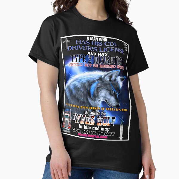 Item preview, Diabetes wolf designed and sold by Baxobhone.