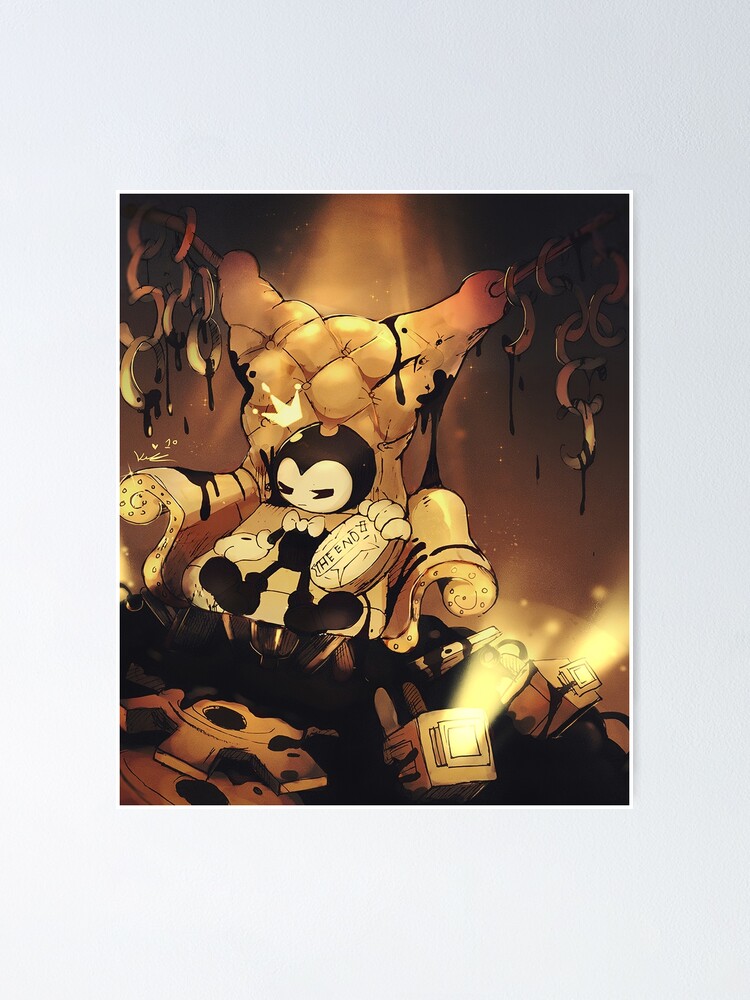 Joey Drew Studios Official Alice Angel Poster Bendy And The Ink Machine  Batim