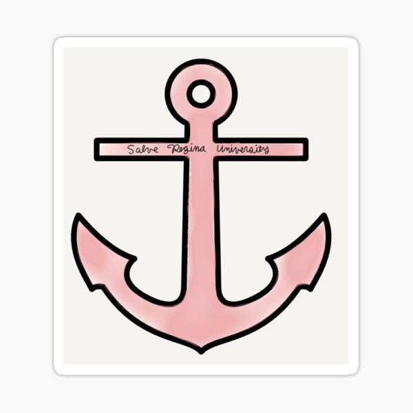 Salve Regina University Pink Anchor Sticker For Sale By Tsongalisz Redbubble 7351