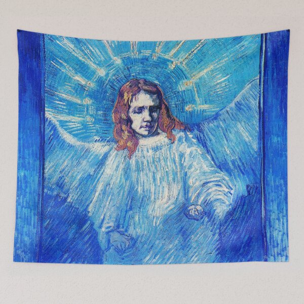 Item preview, Half Figure of an Angel (after Rembrandt) - Vincent van Gogh designed and sold by SimpleJoyStyle.